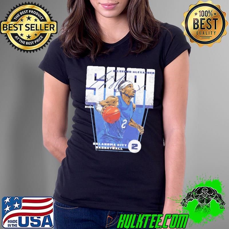 Shai Gilgeous-Alexander Oklahoma City Premiere T-Shirt