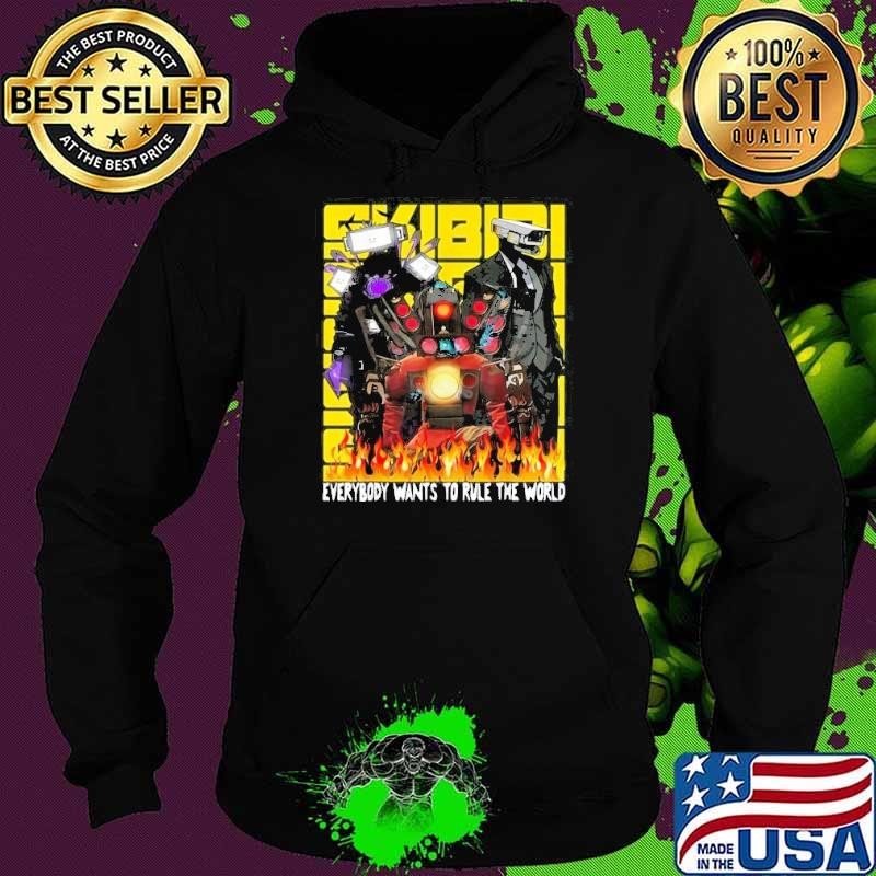 Skibidi Toilet Tiviman Cool Kids Hoodie