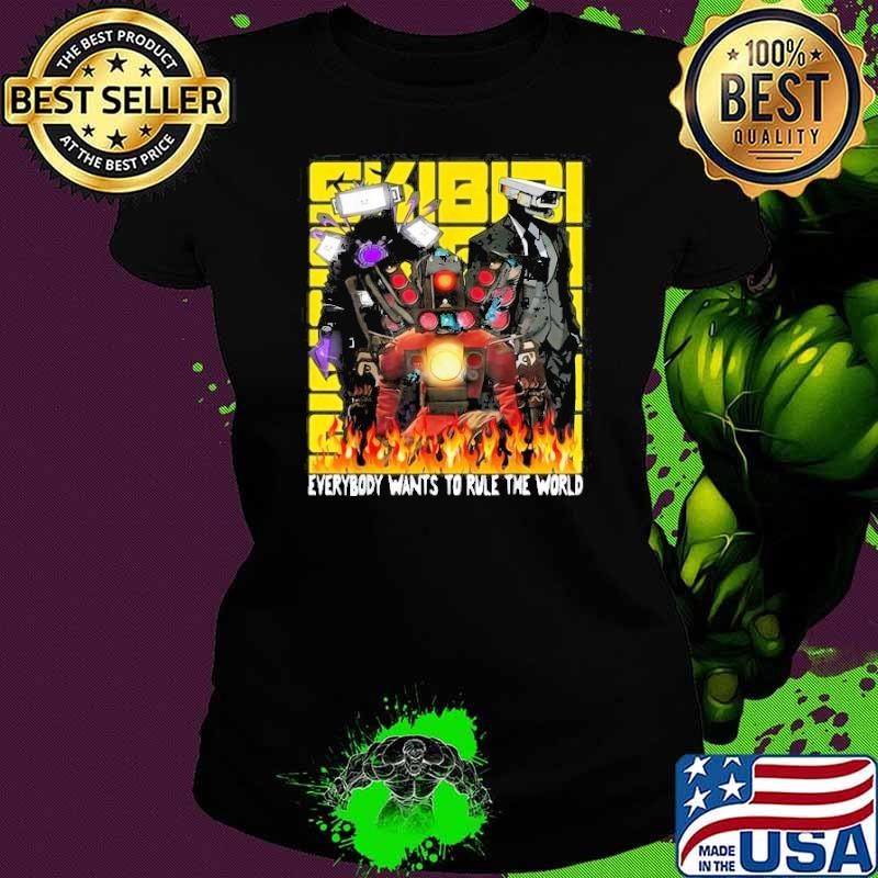 Skibidi Toilet Tiviman Cool Kids Shirt