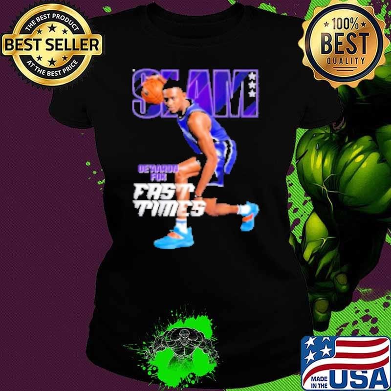 Slam De'aaron Fox Fast Times Shirt