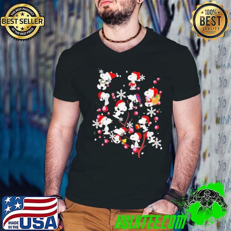 Snoopy flower Christmas shirt