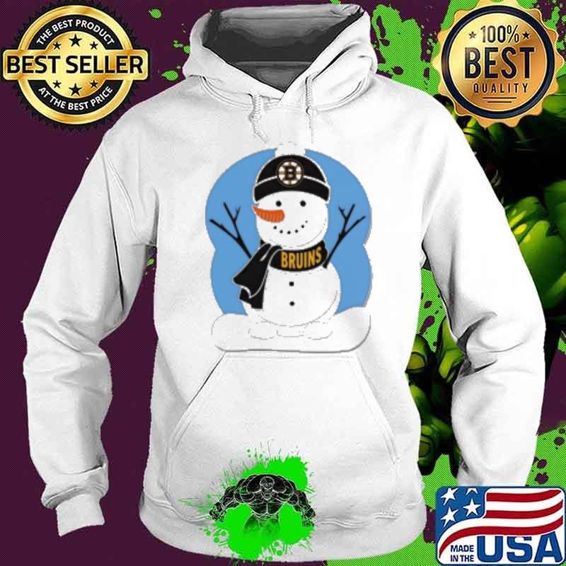 Snowman Boston Bruins Hockey Hoodie