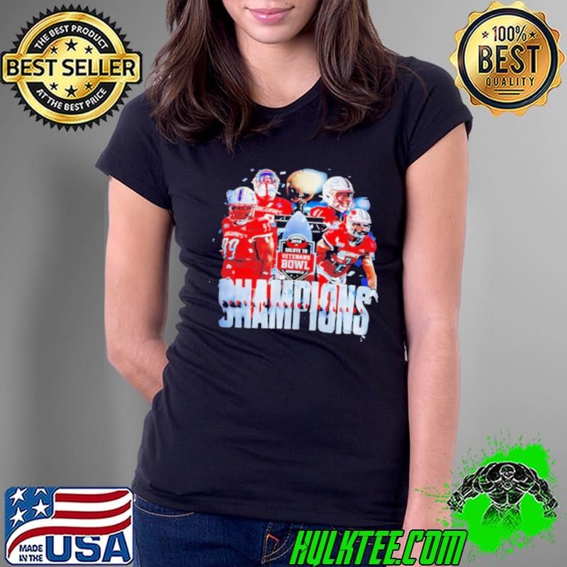 South Alabama Football Back to Back Veterans Bowl Champions 2024 Ladies Tee