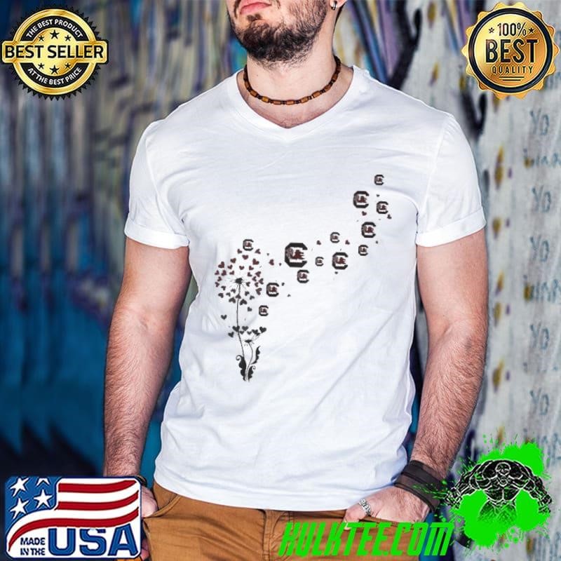 South Carolina Gamecocks X Flower Dandelion Shirt