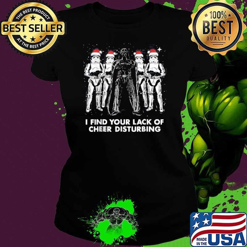 Star Wars Vader Trooper Lack Cheer Christmas Graphic Shirt
