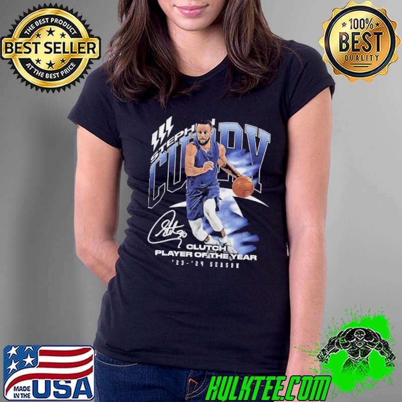 Steph Curry Golden State 2024 Clutch Player Award T-Shirt