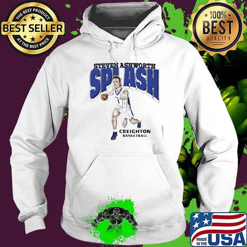Steven Ashworth Creighton Bluejays splash player graphic shirt