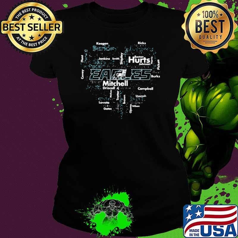 Team Eagles Heart 2024 Ladies tee