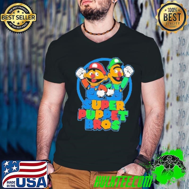 Teefury Super Puppet Bros Game Shirt