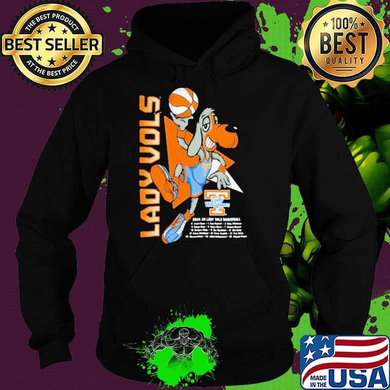 Tennessee Lady Vols mascot 2024 2025 basketball roster Hoodie