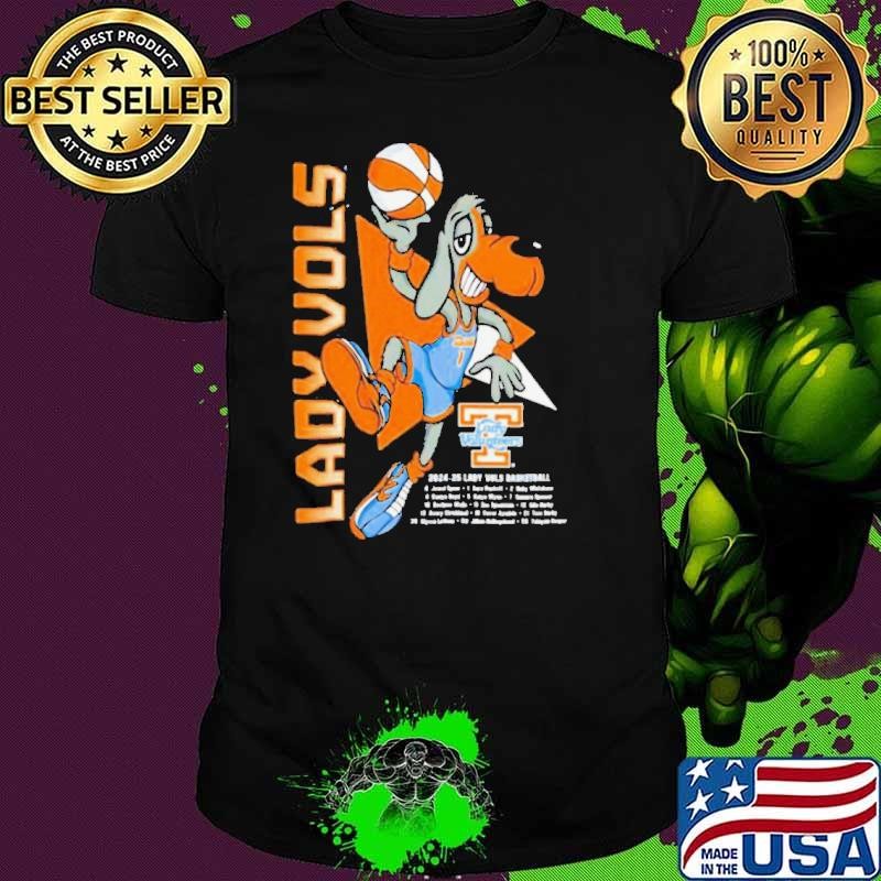 Tennessee Lady Vols mascot 2024 2025 basketball roster Unisex