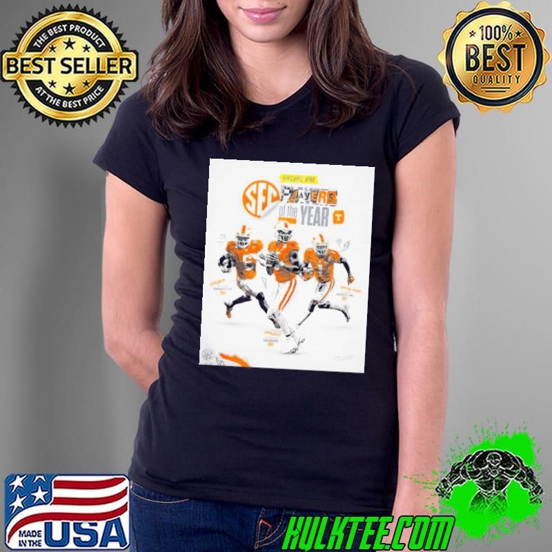 Tennessee Vols Heupel Era SEC player of the year Sampson Jone Jr. Hooker 2024 Poster shirt