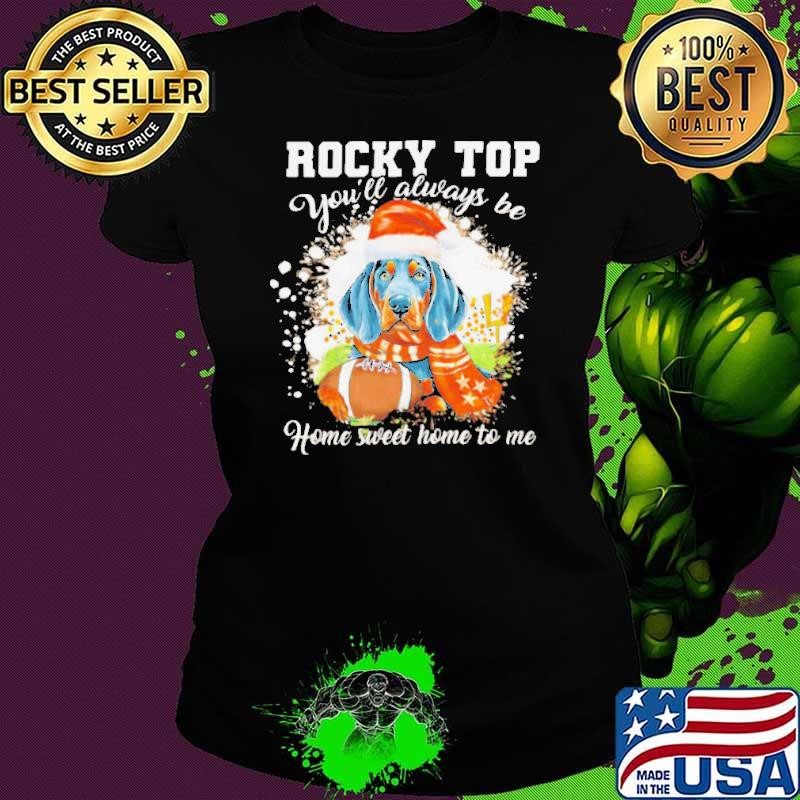 Tennessee Vols Rocky top you’ll always be home sweet home to me Christmas shirt