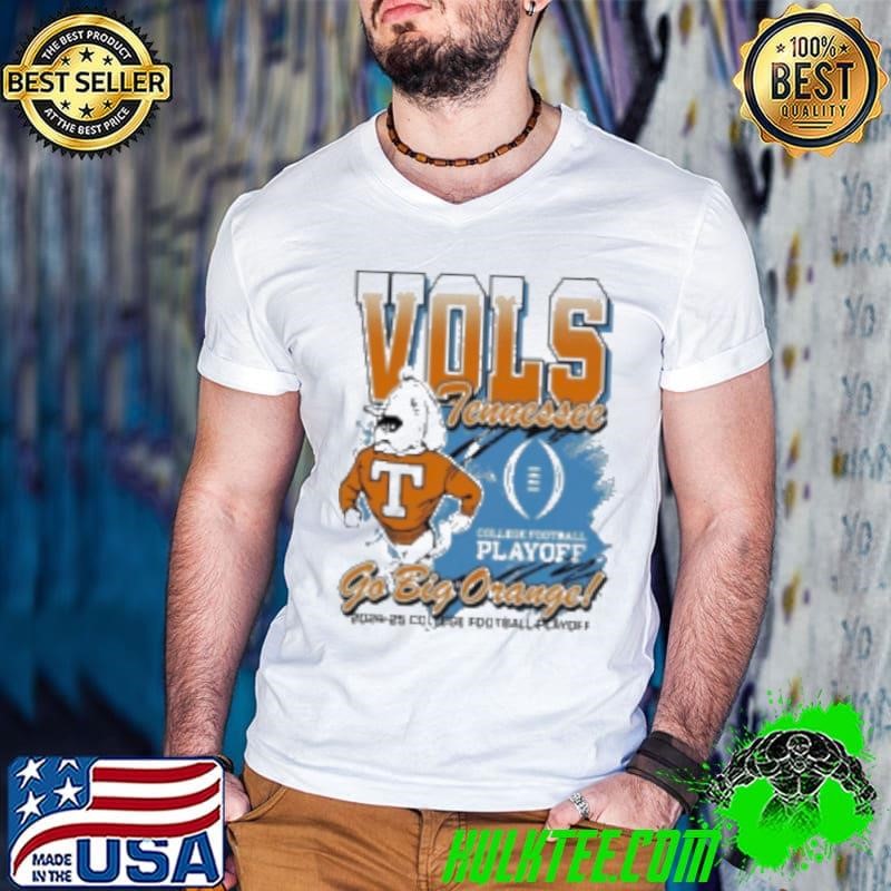 Tennessee Vols Vault Smokey Go Big Orange 2024 25 College Football Playoffs Design Shirt