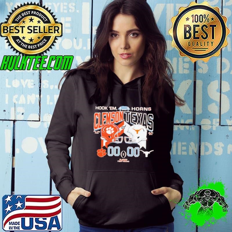 Texas vs Clemson shirt 2024 CFP First Round score Hoodie