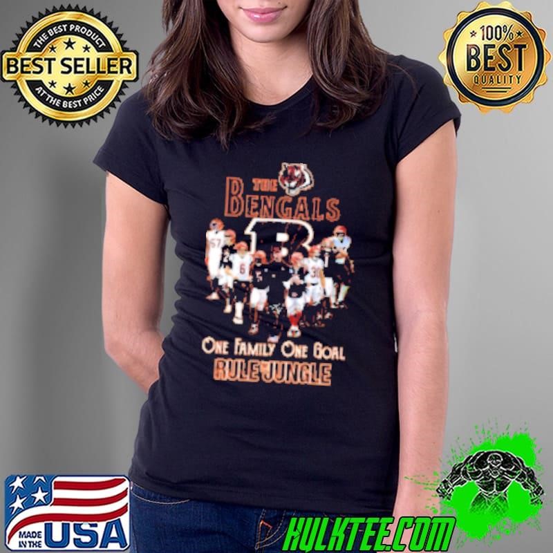 The Bengals one family one goal rule jungle Shirt