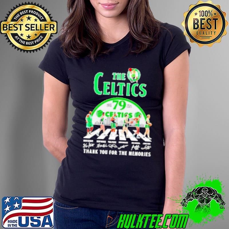 The Celtics thank you for the memories signatures Shirt