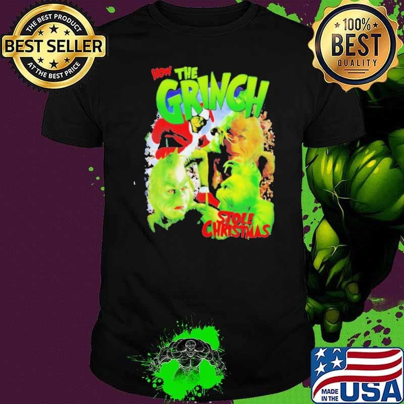 The Grinch how stole Christmas graphic shirt