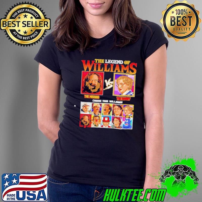 The Legend of Williams The Missing vs The Nanny Ladies Tee