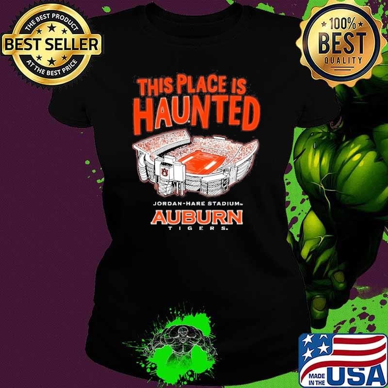 This Place Is Haunted Jordan Hare Stadium Auburn Tigers Shirt