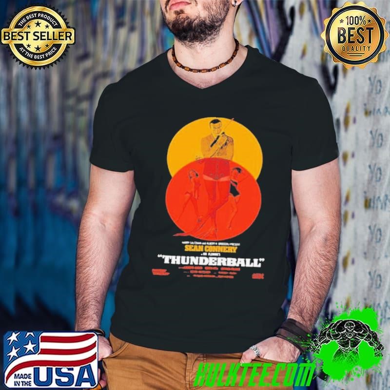 Thunderball James Bond Sean Connery Dr No Danish shirt