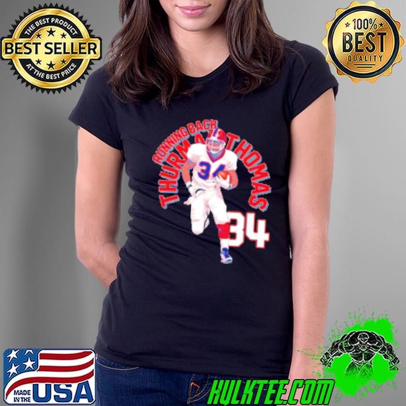 Thurman Thomas Buffalo Bills NFL football name ARC vintage Shirt