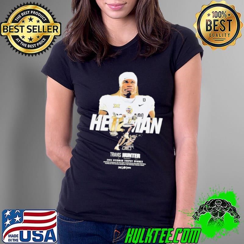 Travis Hunter 2024 Heisman Trophy Award Winner Ladies Tee