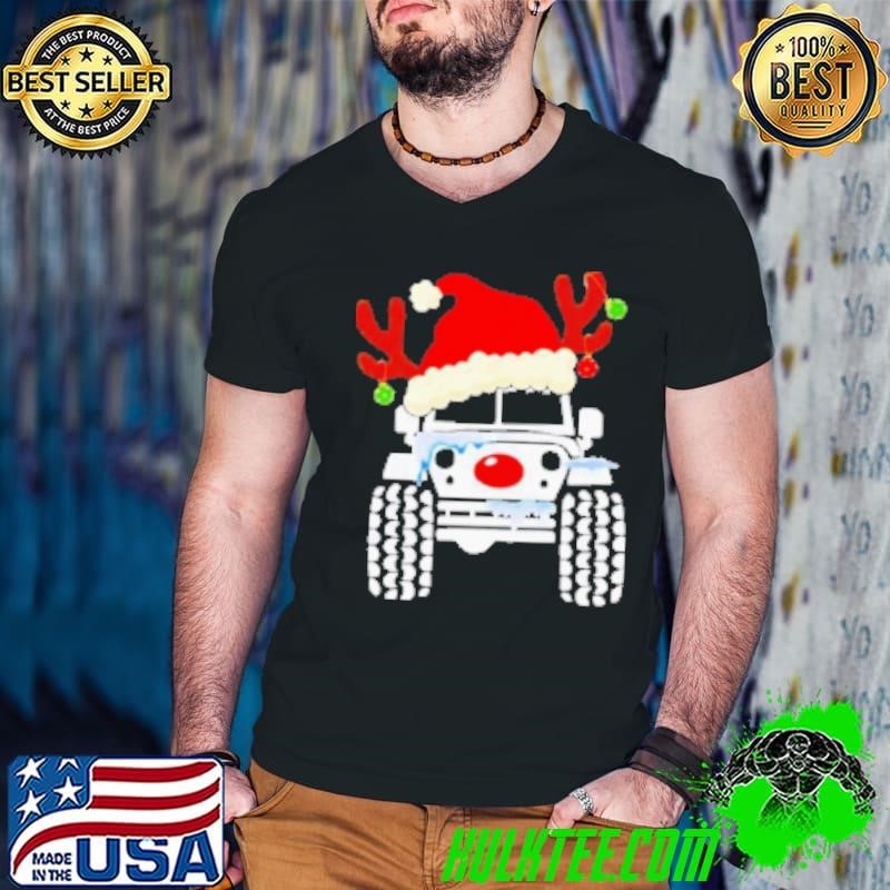 Truck Snow Hat Christmas 2024 Shirt