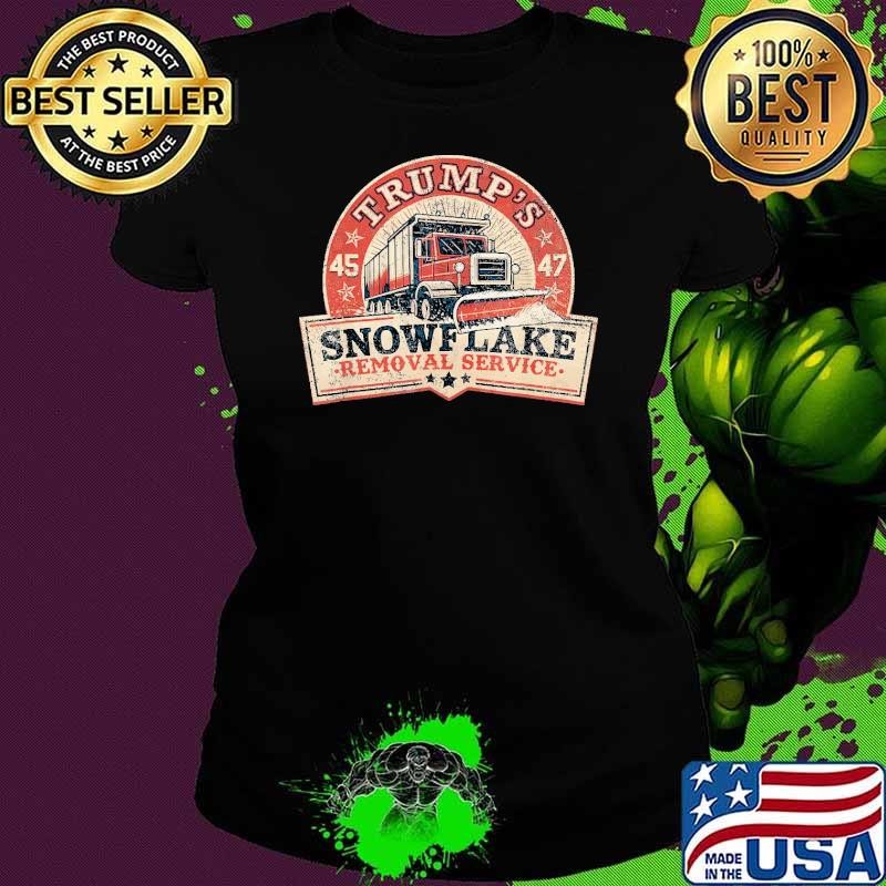 Trump's Snowflake Removal Service Trump Vintage Ladies tee
