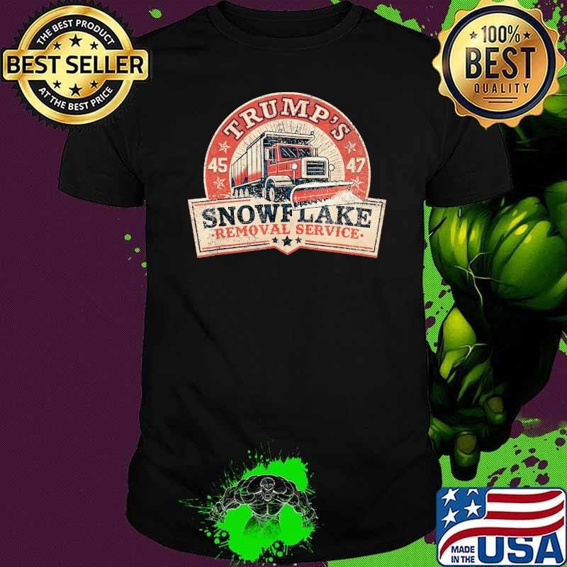 Trump's Snowflake Removal Service Trump Vintage T-Shirt