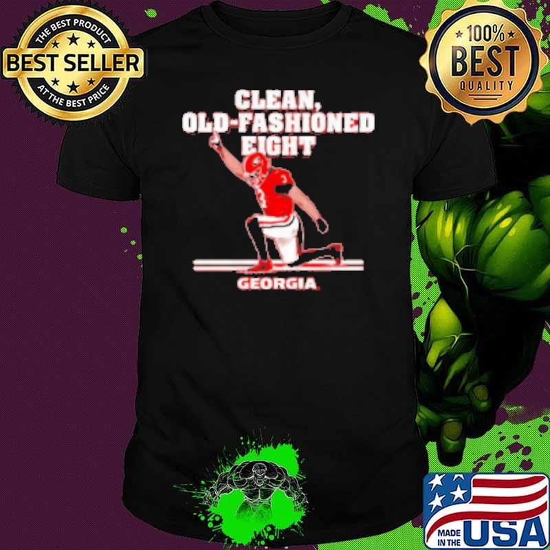UGA Bulldogs Nate Frazier Clean Old Fashioned Eight Unisex