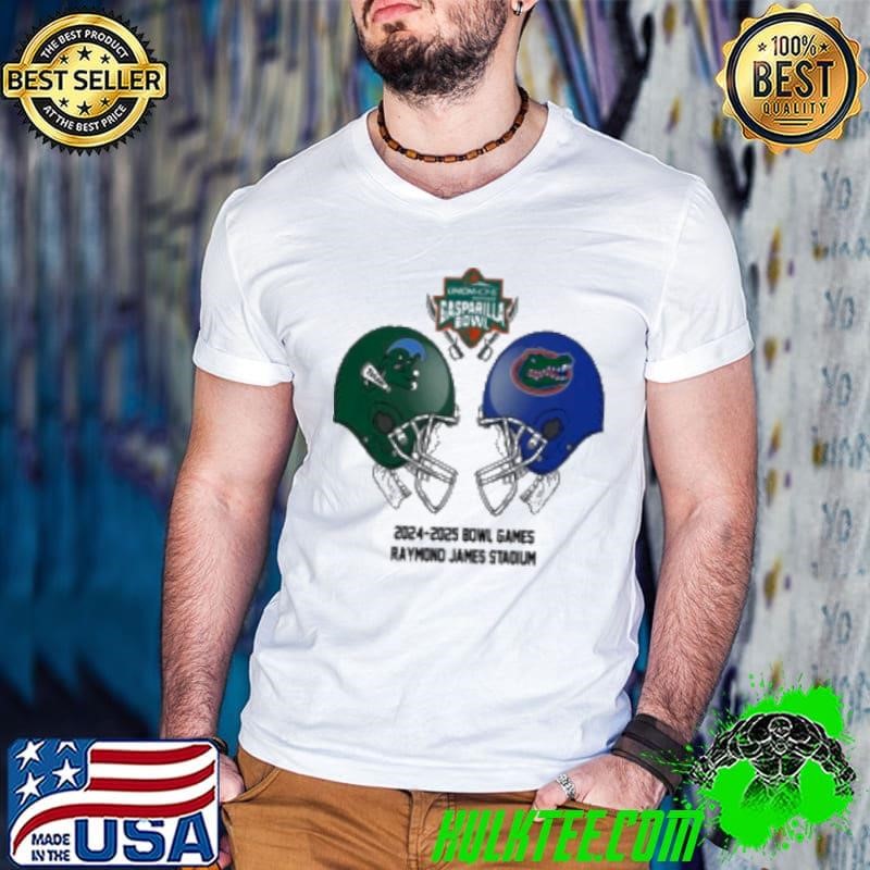 Union Home Mortgage Gasparilla NCAA 2024 2025 Bowl Games Tulane Green Wave vs Florida Gators At Raymond James Stadium Shirt