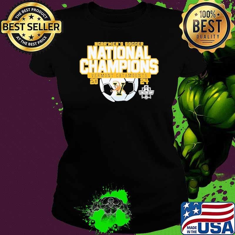 Vermont Catamounts 2024 NCAA Men’s Soccer National Champions College Cup Division I shirt