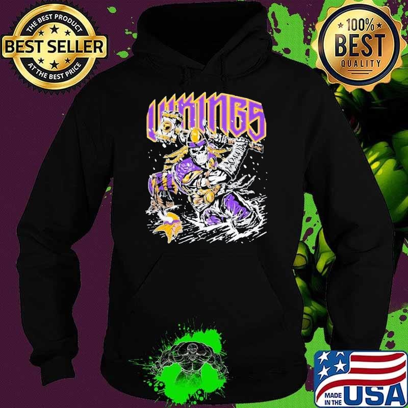 Warren Lotas Blizzard Minnesota Vikings Hoodie