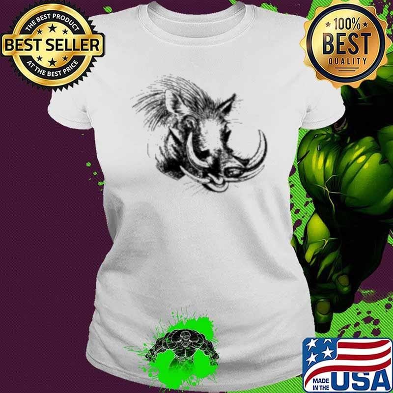 Warthog Boar Shirt Pig Hunting African Hunter Shirt