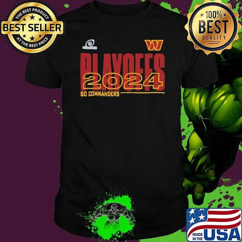 Washington Commanders Go Commanders 2024 NFL Playoffs Unisex