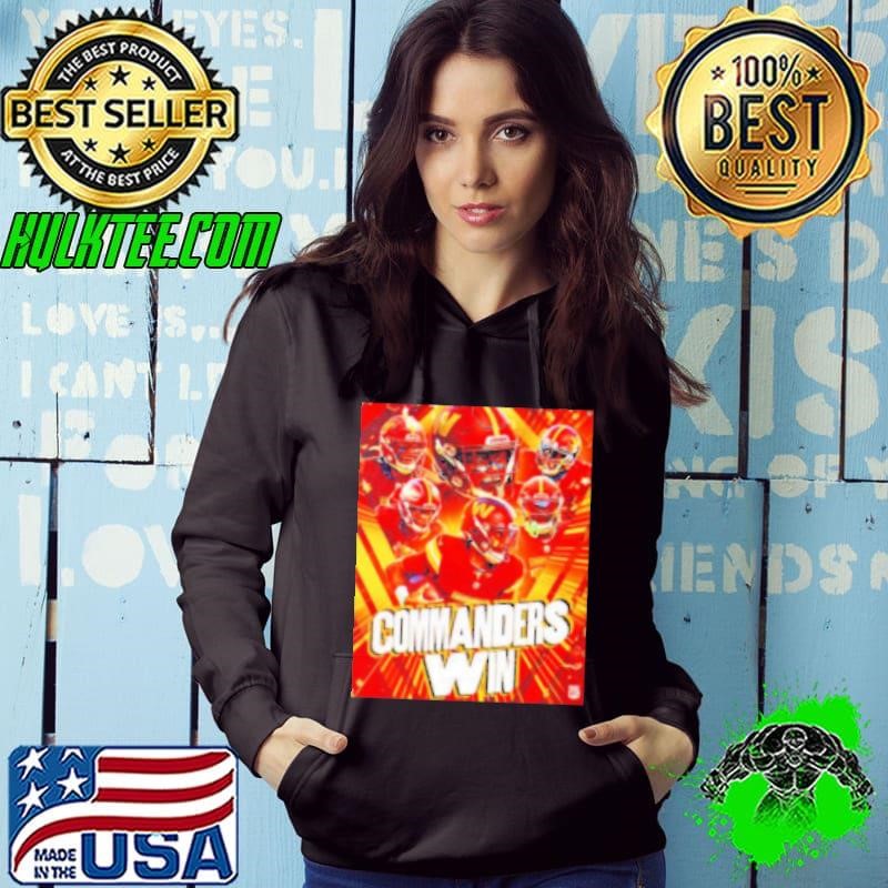 Washington Commanders Win 2024 graphic Hoodie