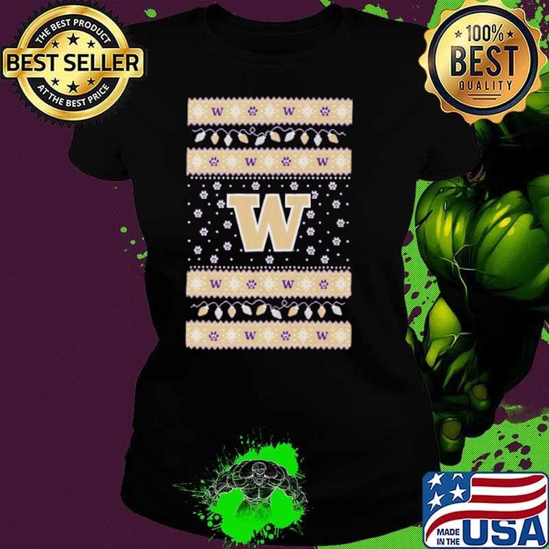 Washington Huskies Holiday Lights Shirt
