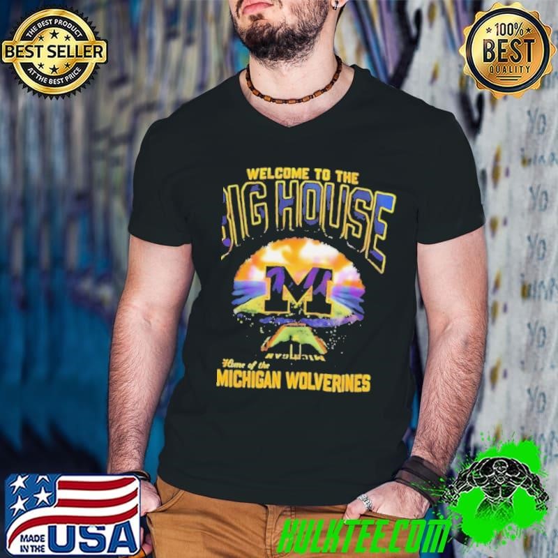Welcome to the big house home of the Michigan Wolverines Guys V Neck