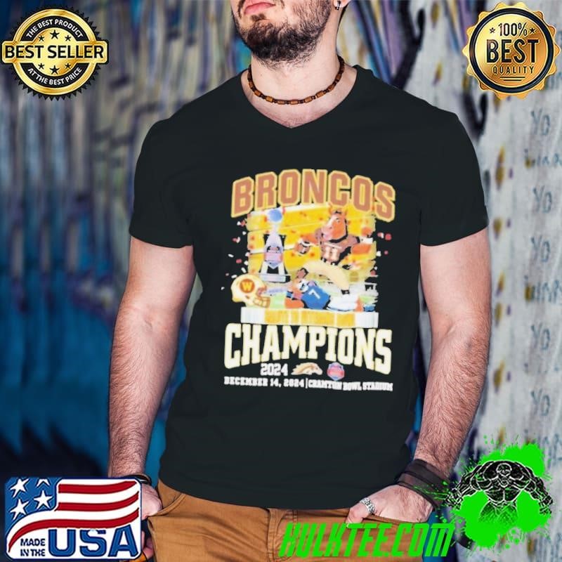 Western Michigan Broncos Football Salute To Veterans Bowl Champions 2024 Shirt