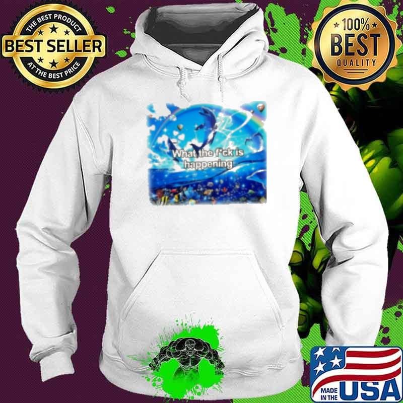 Zara Larsson white dolphin Hoodie