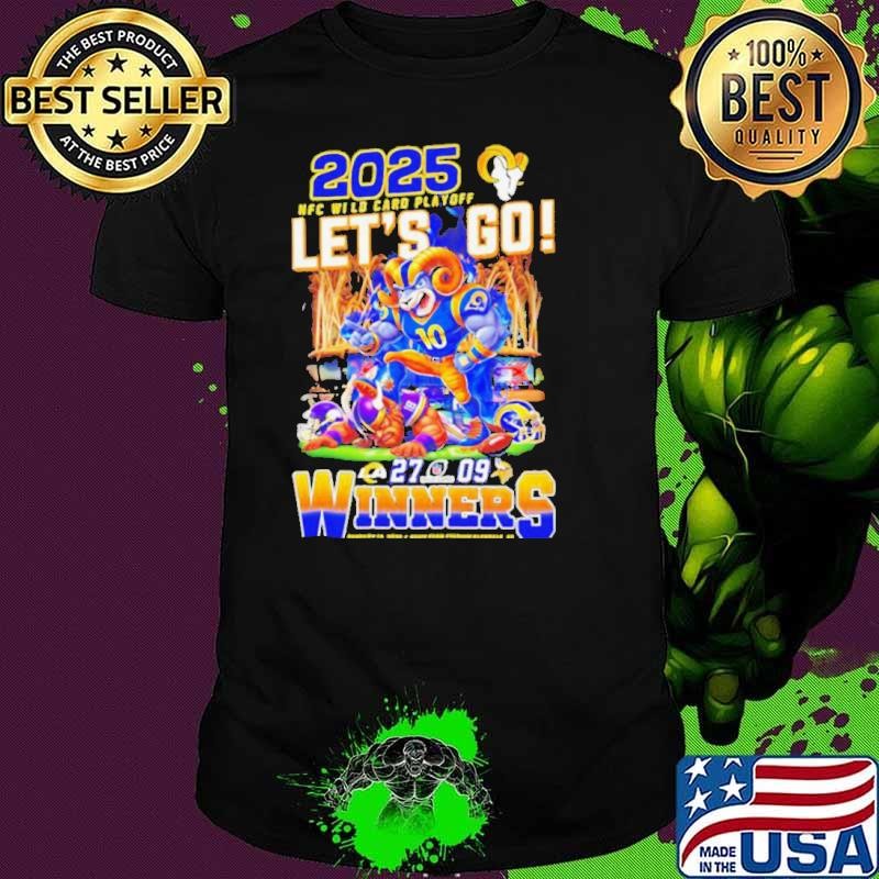 2025 NFC Wild Card Playoff Let’s Go Los Angeles Rams vs Minnesota Vikings State Farm Stadium shirt