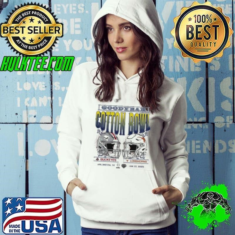 CFP Goodyear Cotton Bowl Ohio State vs Texas Arlington TX Jan 10 2025 Hoodie
