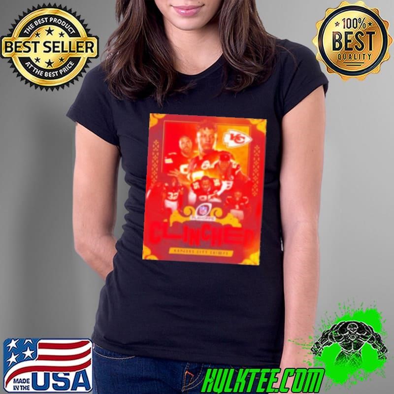 Clinched Kansas City Chiefs playoffs starting team Shirt