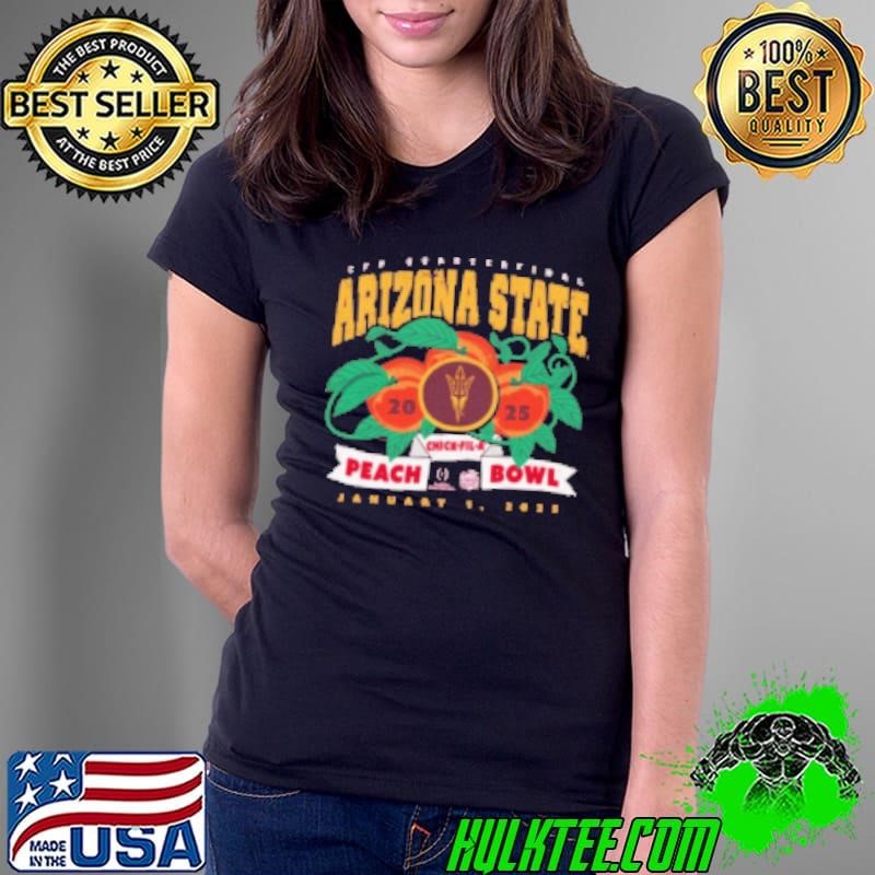 College Football Playoff 2025 Arizona State Sun Devils Chick Fil A Peach Bowl Bound Shirt