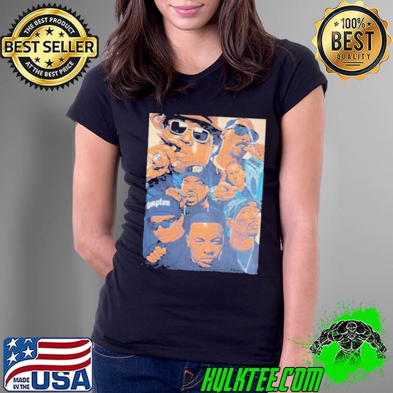 Cool Notorious Big Snoop Dogg Ice Cube Eminem Tupac shirt