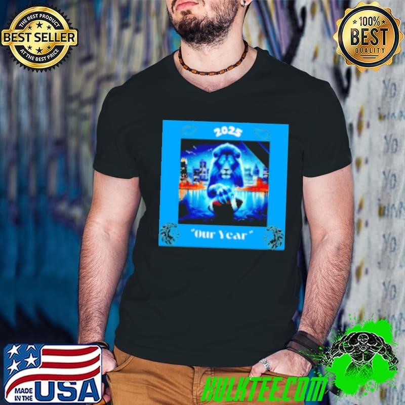 Detroit Lions 2025 Our Year Guys V Neck