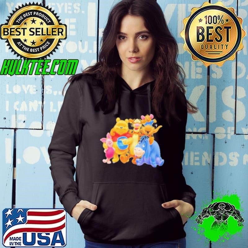 Disney pooh and friends cartoon Hoodie