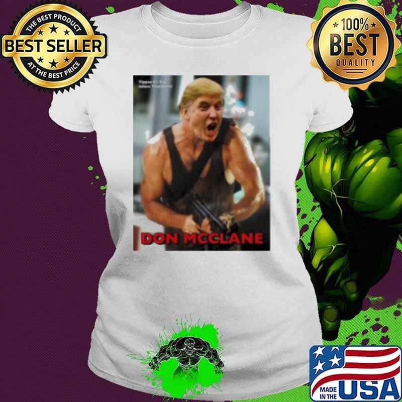 Donald Trump Rambo Don McClane Ladies tee