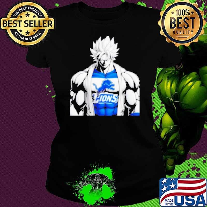 Dragon Ball Super Saiyan Detroit Lion Shirt